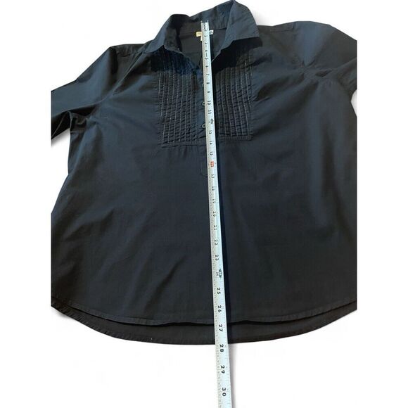 U.S. Polo Assn. Women's XL Cotton Pullover Shirt Long Sleeve Stretch Black - Picture 4 of 8